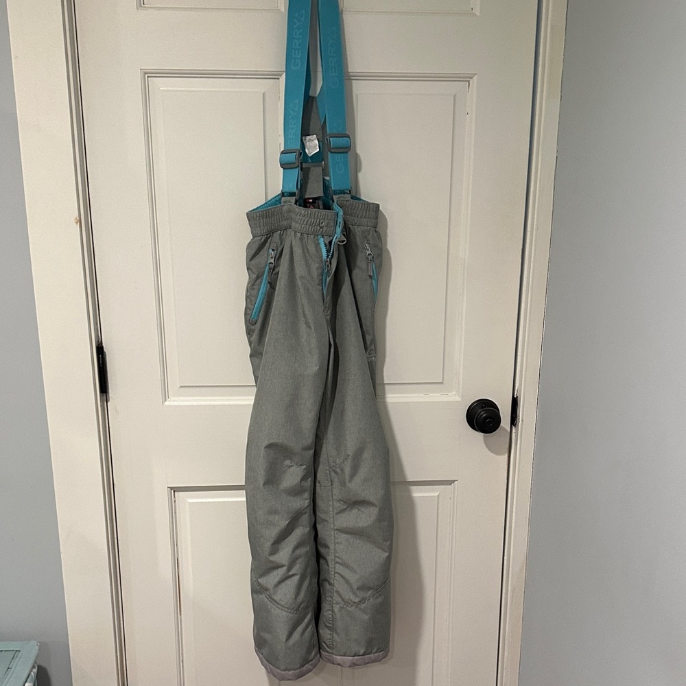 Gerry Weber Kids Gray Overalls with Blue Accents